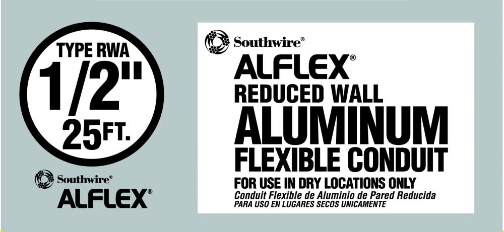 Alflexâ„¢ Type RWA Reduced Wall Aluminum Fle