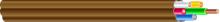 Southwire 64169644 - 18/3 SOL CU T-STAT WIRE (UL) CL2 BROWN
