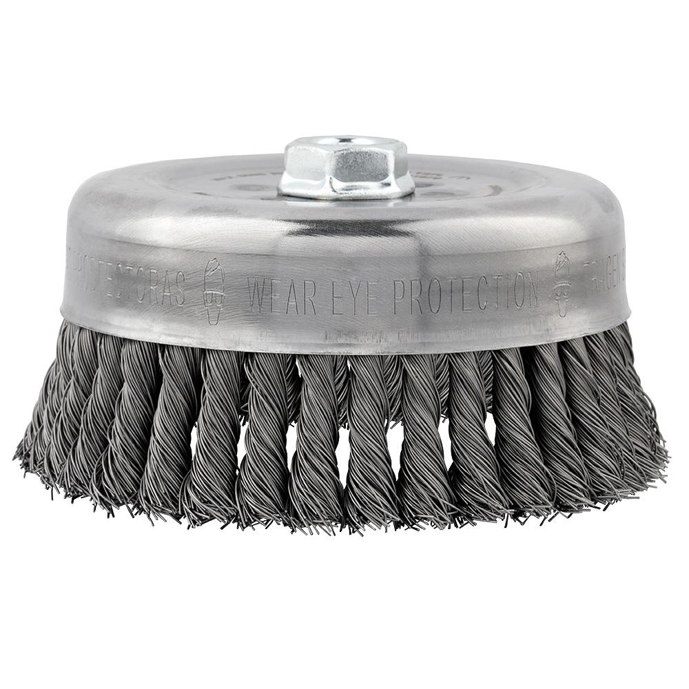 6&#34; Knot Wire Cup Brush