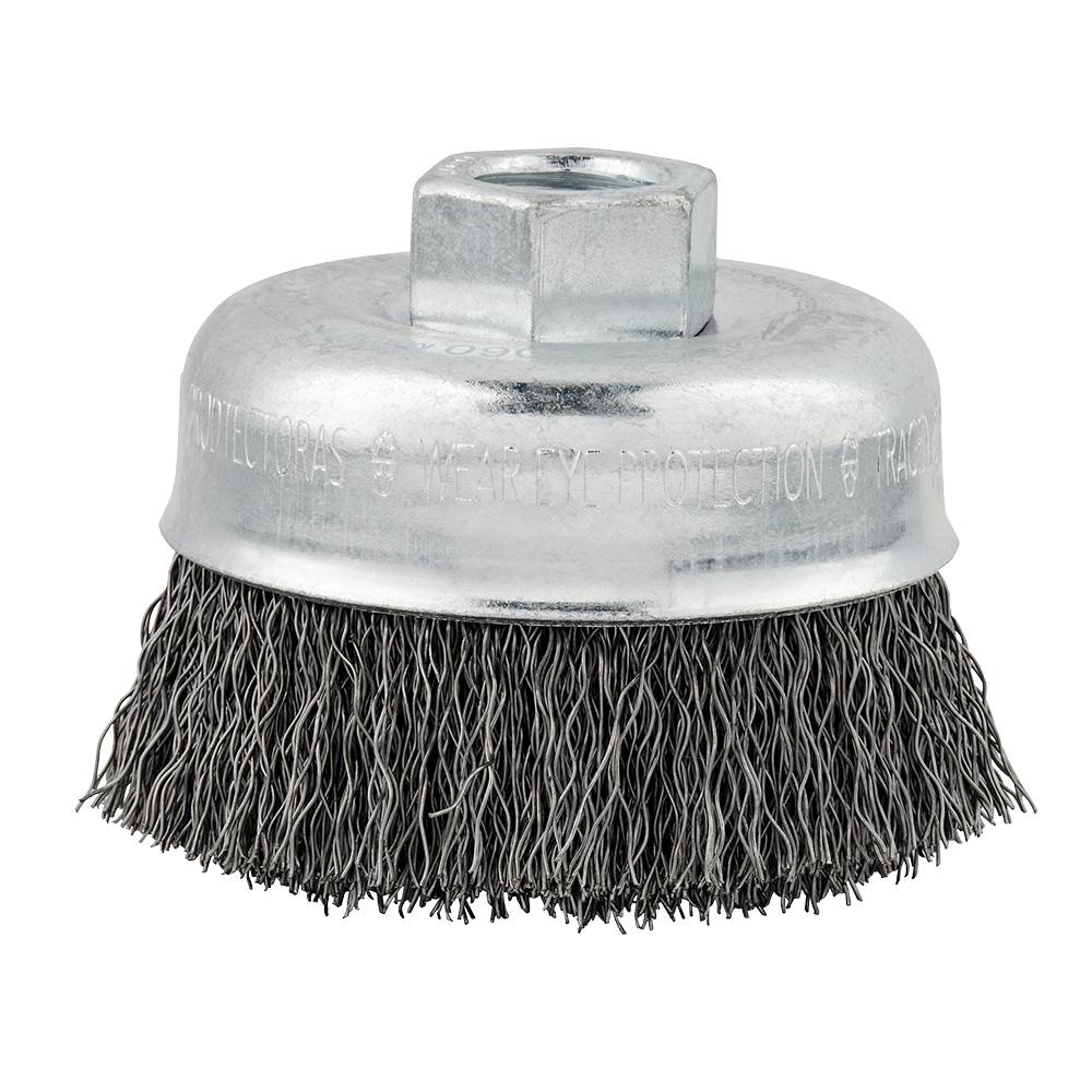 3&#34; Brush Cup - Crimp Style