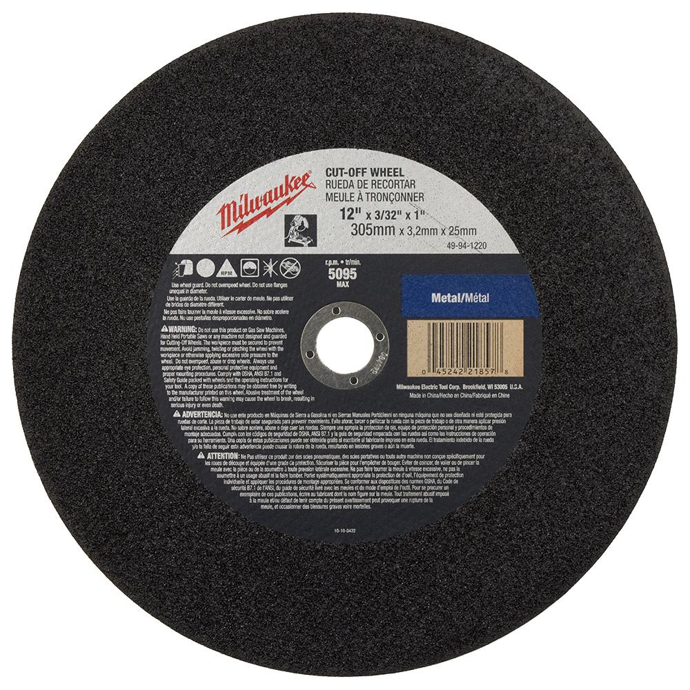 (10)12X3/32X1 CUT OFF WHEEL