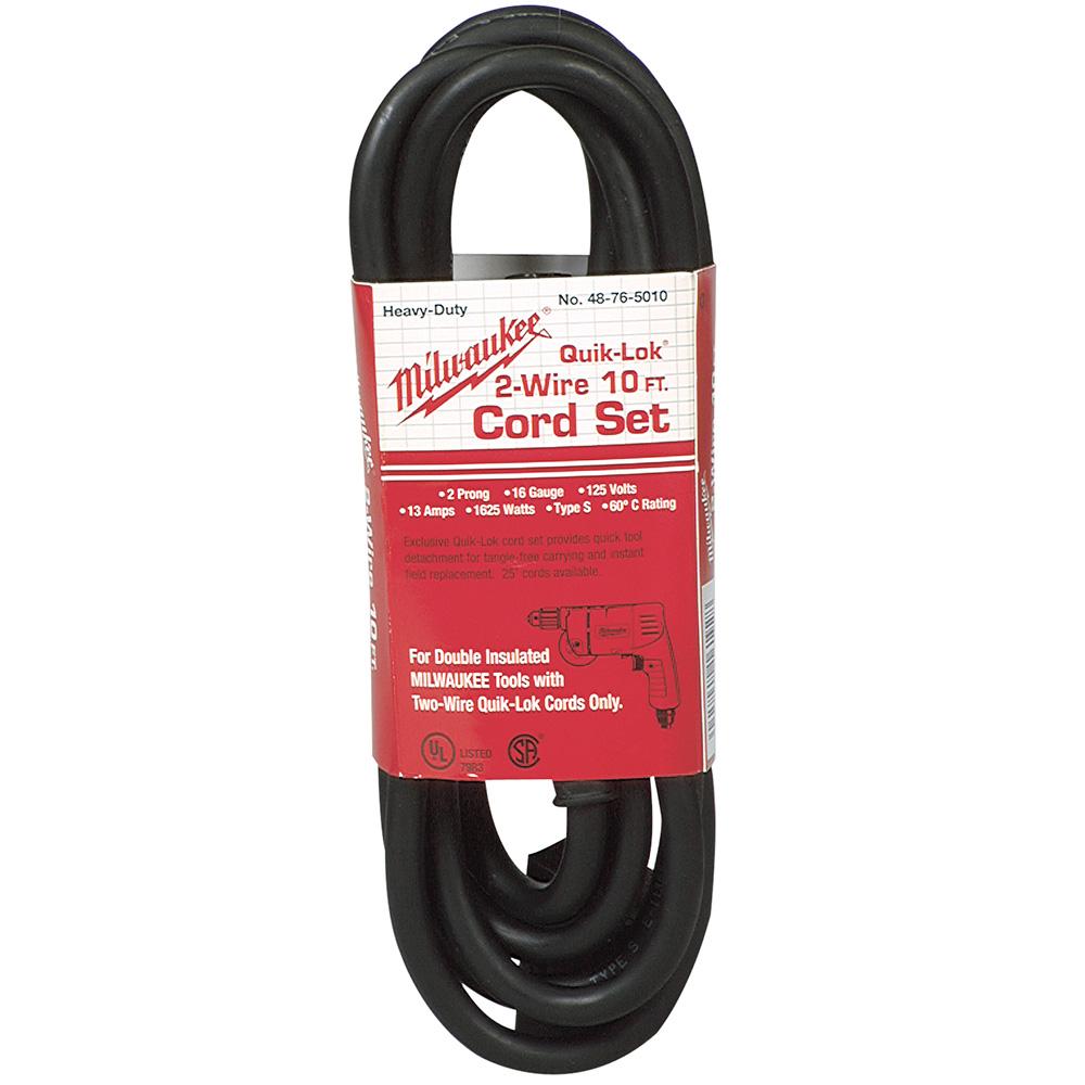 10&#39; 14-2 SJ Quik-Lok Cord Set
