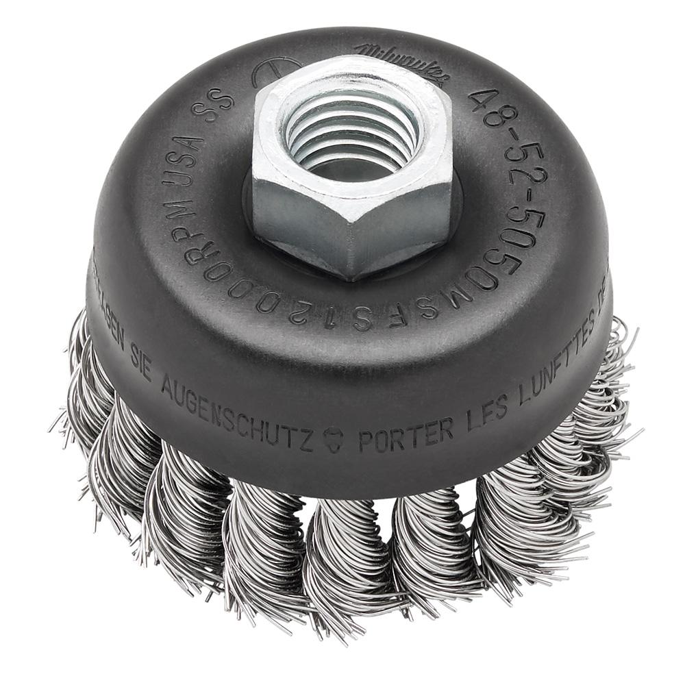 3 In. Brush Knot Cup