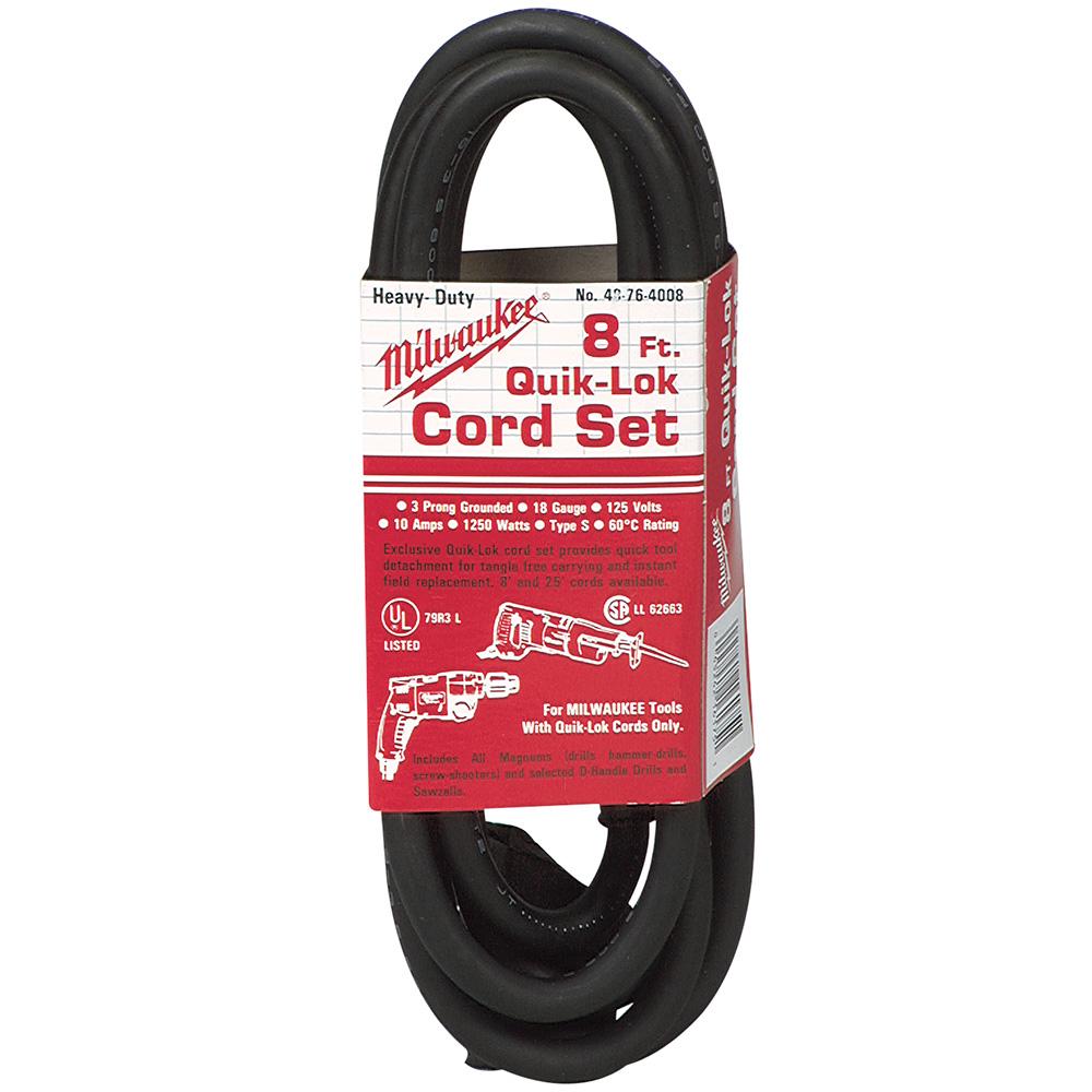 8&#39; Quik-Lok Cord