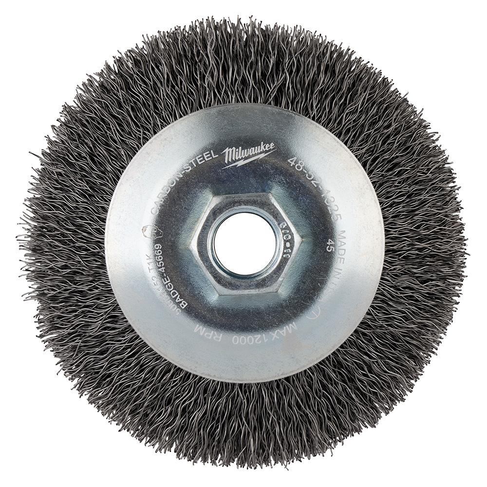 4&#34;X 5/8&#34;BEVEL CRIMPED BRUSH CS