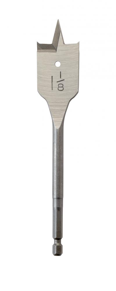 1-1/8 in. x 6 in. Flat Boring Bit