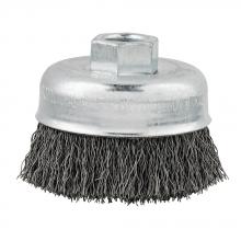 Milwaukee Electric Tool 48-52-5060 - 3" Brush Cup - Crimp Style