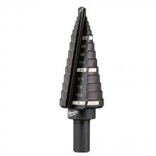 Milwaukee Electric Tool 48-89-9208 - #8 Step Drill Bit, 1/2 In. - 1 In.