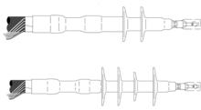 3M Electrical Products 7654-S-4-TI - 7654-S-4-TI QTIII SKIRTED