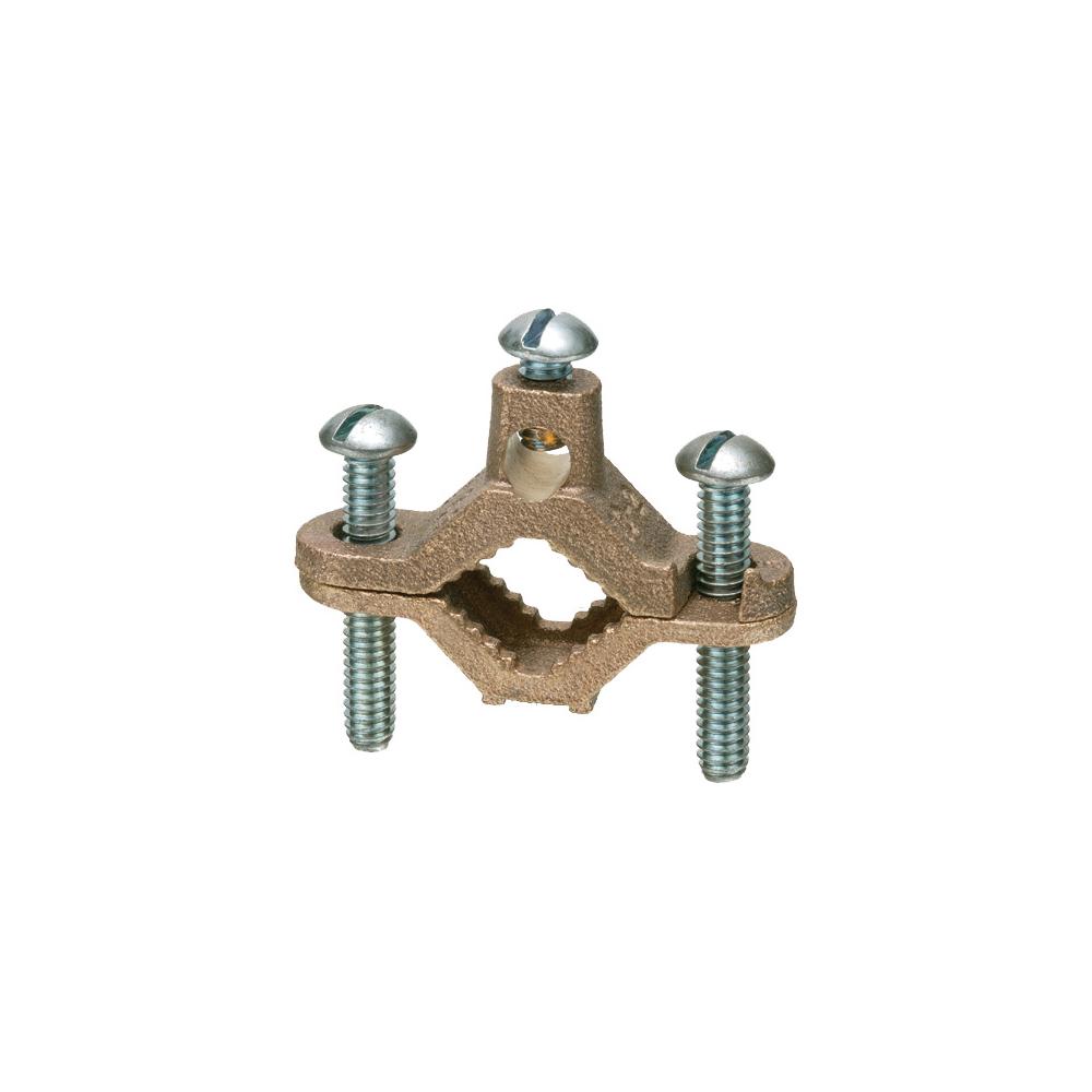 1-1/4&#34; to 2&#34; BRASS GRD.CLAMP