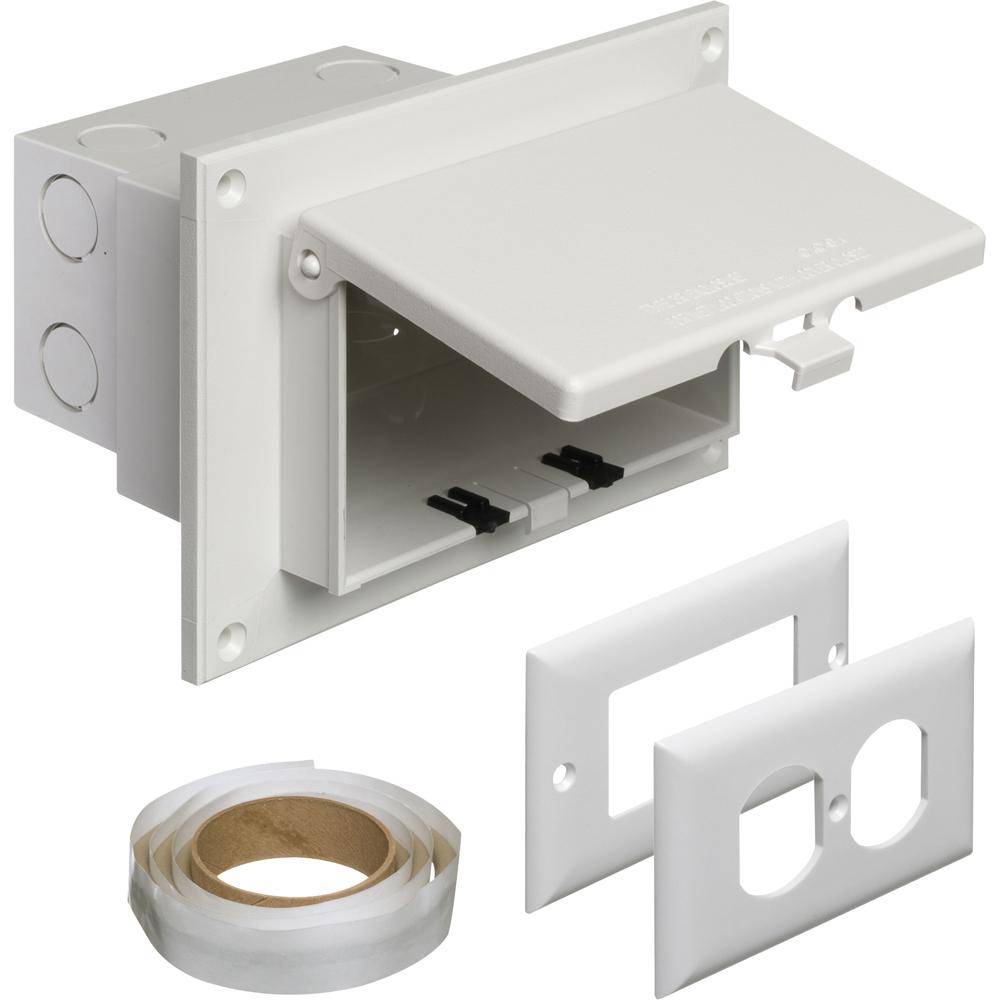 HORIZ IN BOX WHITE RETRO