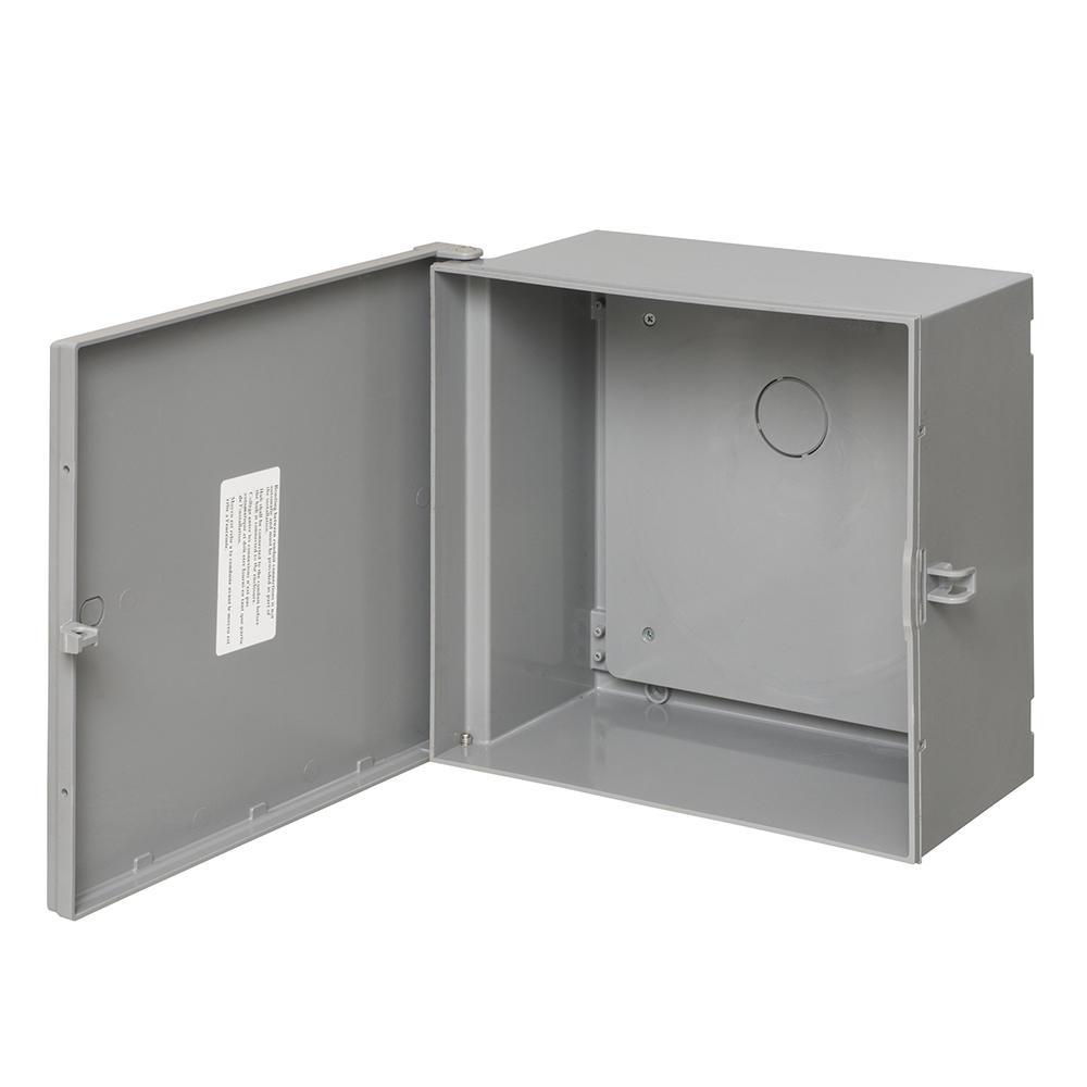 GRAY BOX 12&#34;X12&#34;X6 W/B