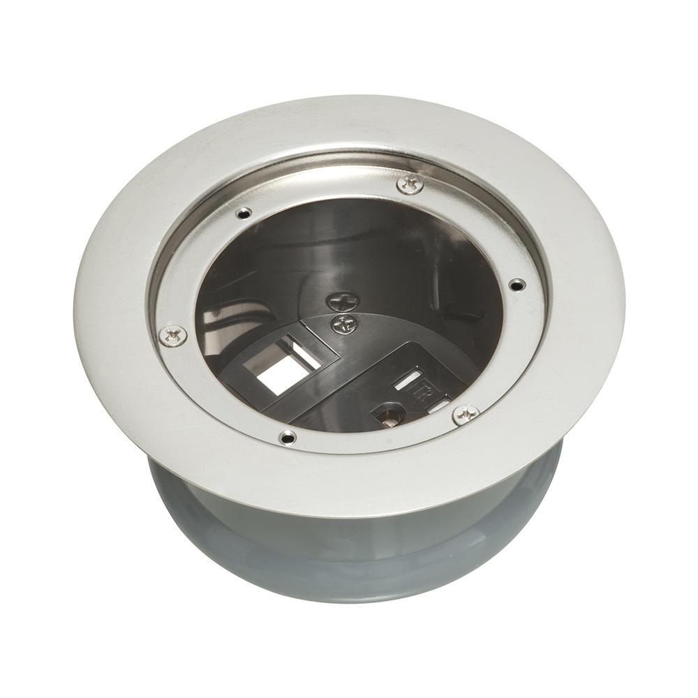 NICKEL RECESSED COVER