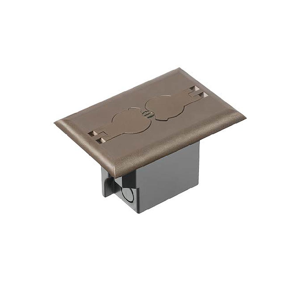 BROWN RETRO FL BOX FLP