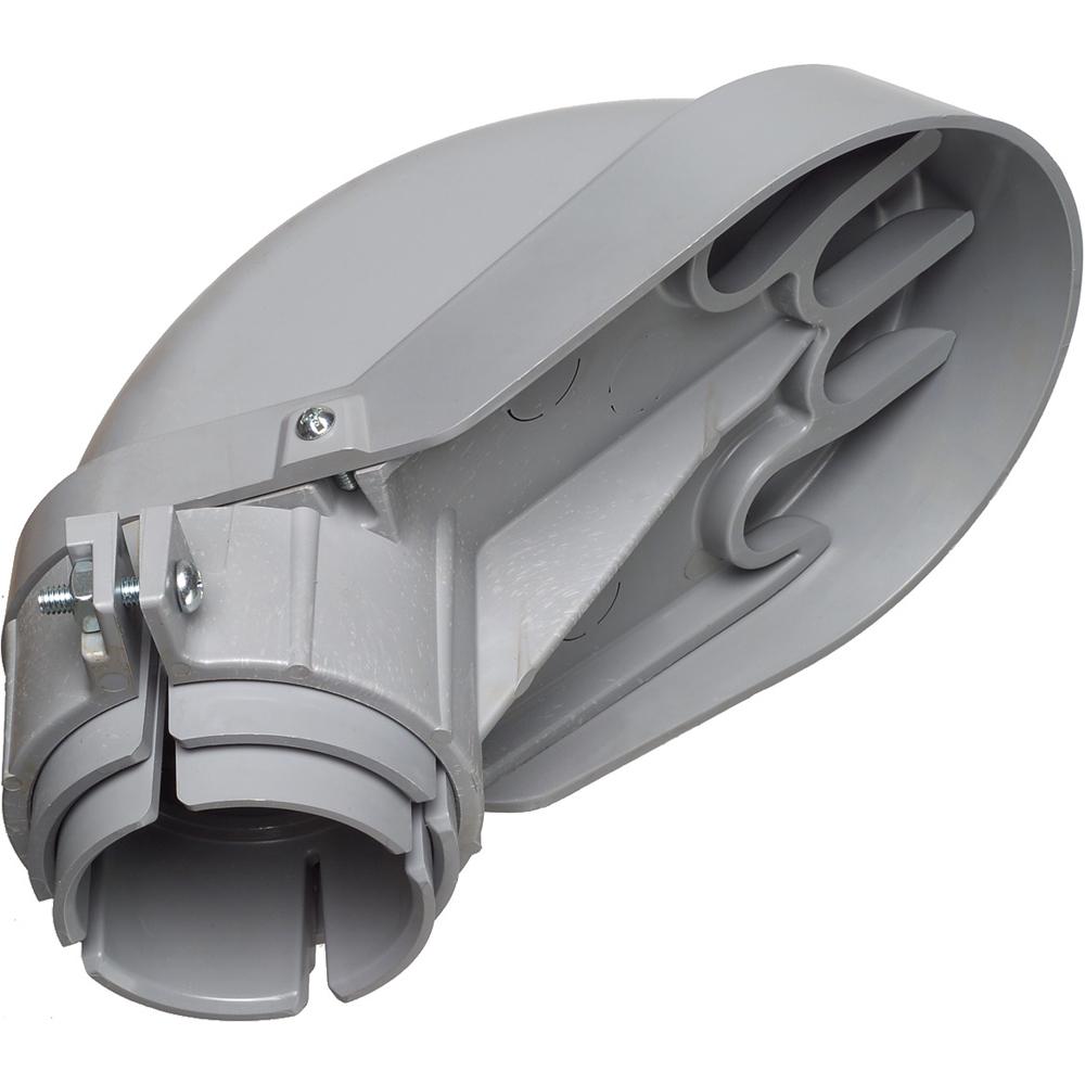 3&#34; PVC ENTRANCE CAP