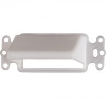 Arlington CEDH1 - 1G HORIZ SCOOP PLT/WHT