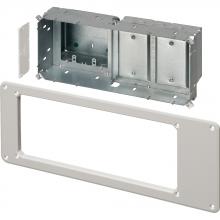 Arlington TVBS613 - STEEL TV BOX W/WHITE F