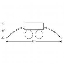 Columbia Lighting CSRU4 - STRIPLIGHT, 4FT SYMMETRIC REFLECTOR, WHI
