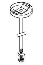Columbia Lighting SO-18 STEM 3/8 IN NPLS - STEM 18IN WITH 3/8 IN NPLS