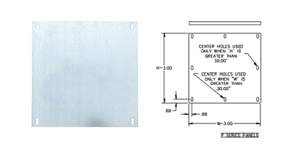 GALVPNL TYP4 12 & 3R ENCLOSURES 22404