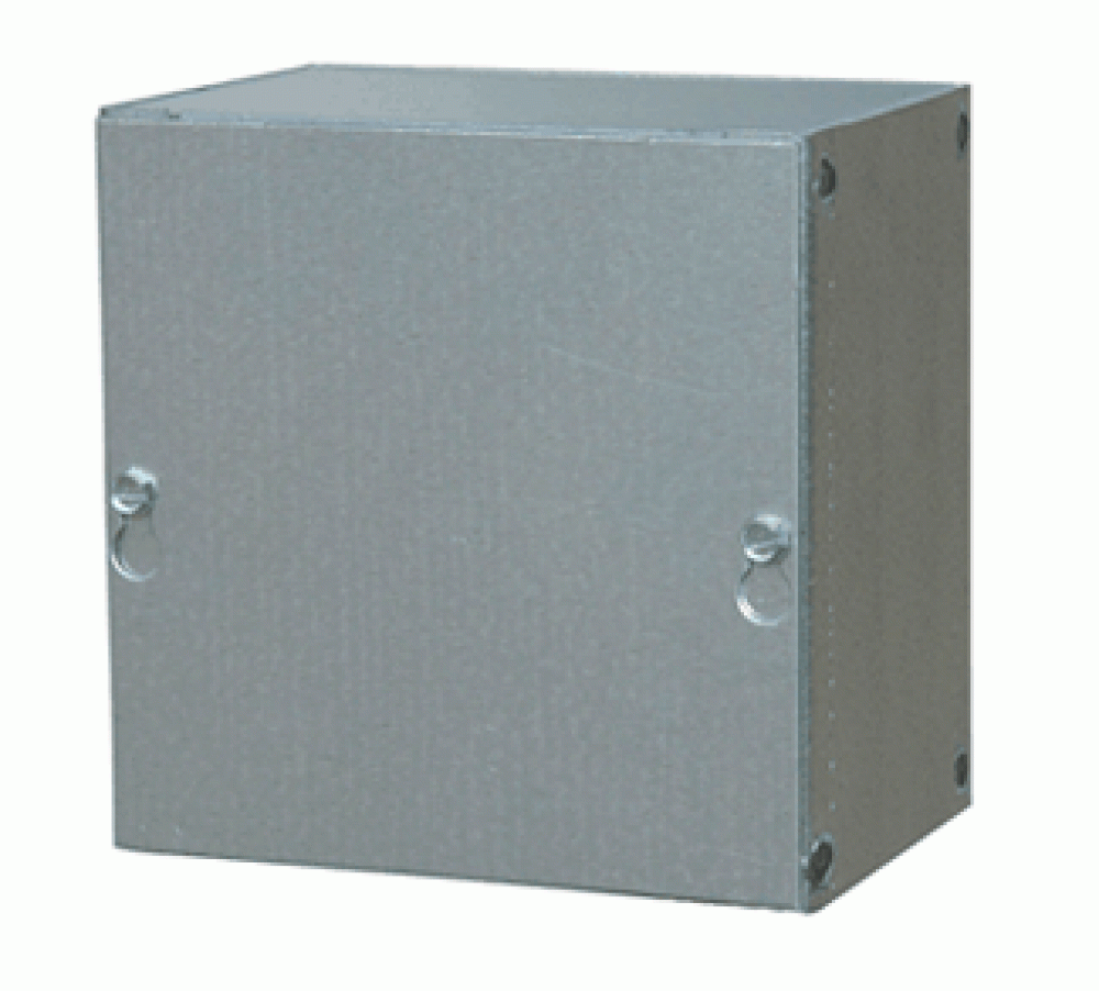 TYP1 GALV SCREW COVER BOX W/ KO&#39;S 01737