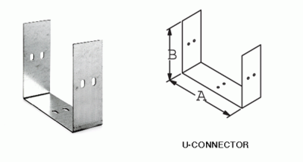 PNTD U CONNECTOR FOR 10x10 WREWY 24873