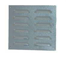 E-Box 43LV - PNTD GALV LOUVER PLATE KIT 21766