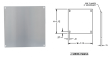 E-Box A108PJ - ALUM PNL AJH SERIES ENCLOSURES 23166