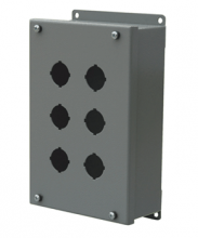 E-Box 2PB - TYP12 PNTD GALVSTD PUSH BUTTON   21018