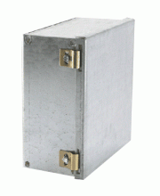 E-Box 12126HCKO - TYP1 GALV HNGD COVER BOX W/ KO'S 02949