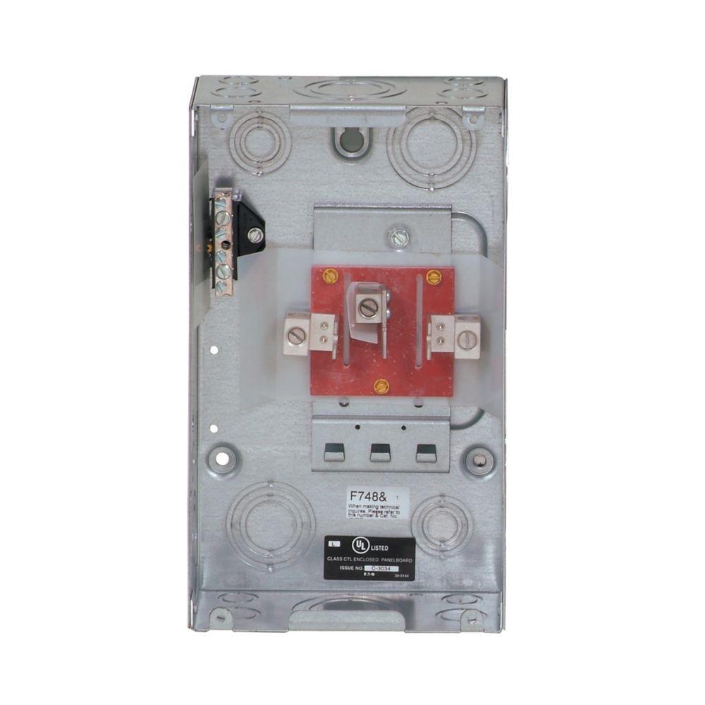 3PH BR LC 100A MLO 3 CKT, AL Bus, Nema 1