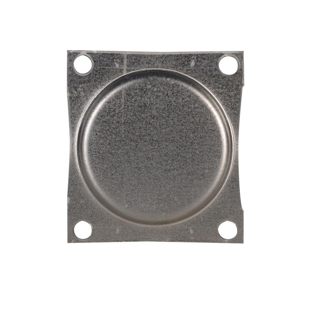 Small Blank Hub Plate W/Bump
