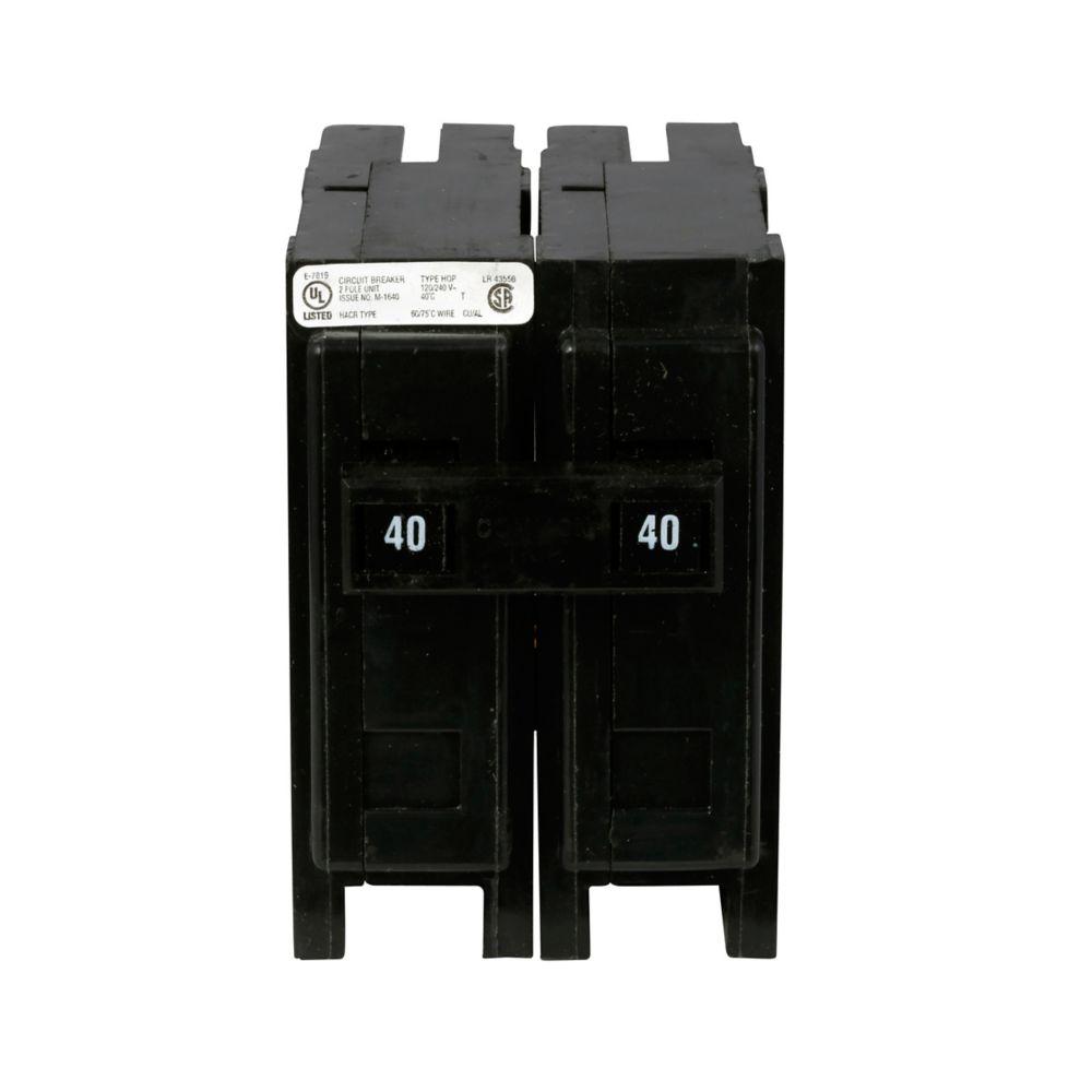 HQP BREAKER, 2P, 40A, 120/240V, 10kaic