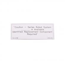 Eaton SRL - Series Rated Caution Label, pack of 25