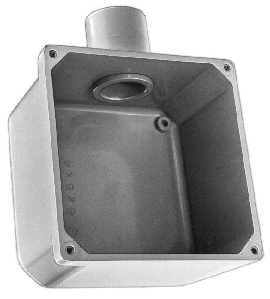 3/4&#34; PVC JUNCTION BOX ADPT KRALOY
