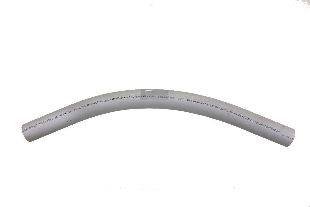 2 1/2&#34;x45Dx24R PVC SWEEP SPxSP SCH40 SCEPTER