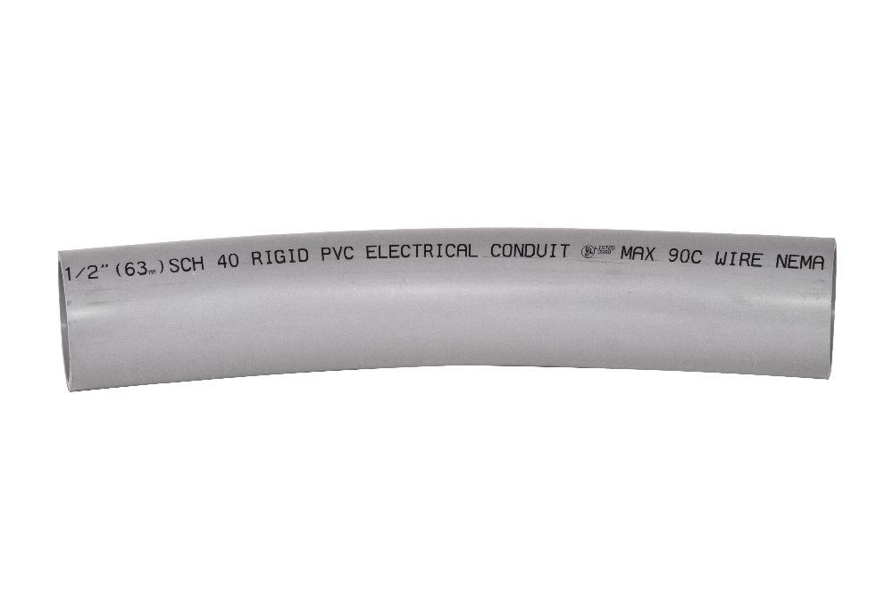 2 1/2&#34;x22 1/2Dx 24R PVC SWEEP SPxSP SCH40 KR