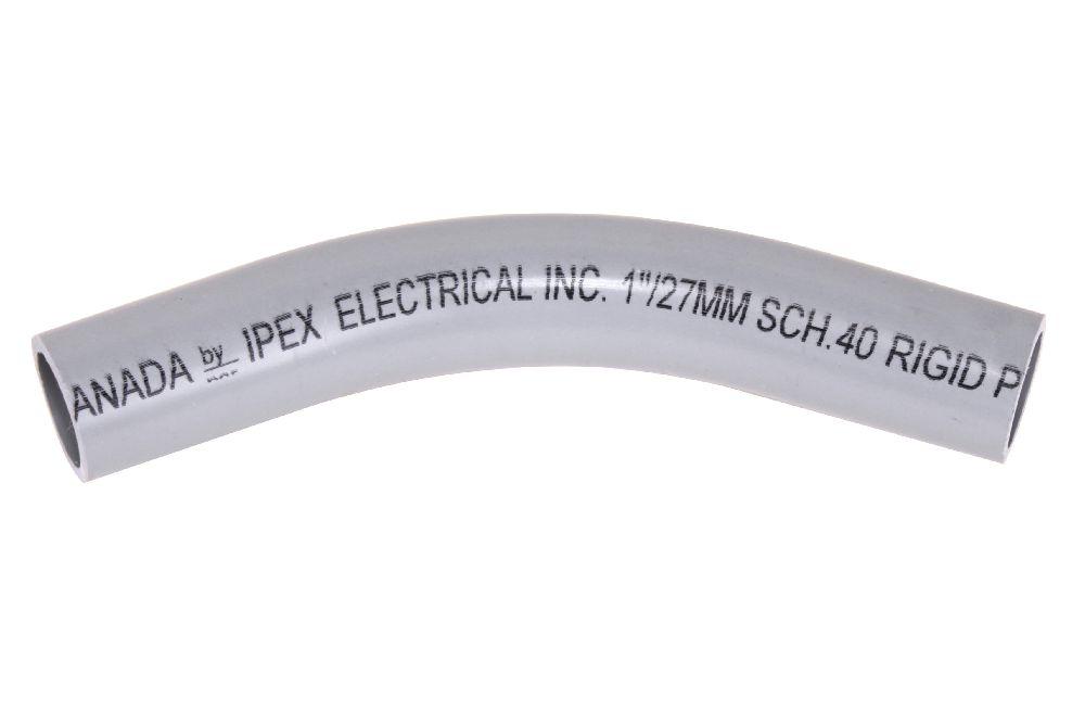 1&#34;x45D PVC STD ELBOW SPxSP SCH40 KRALOY