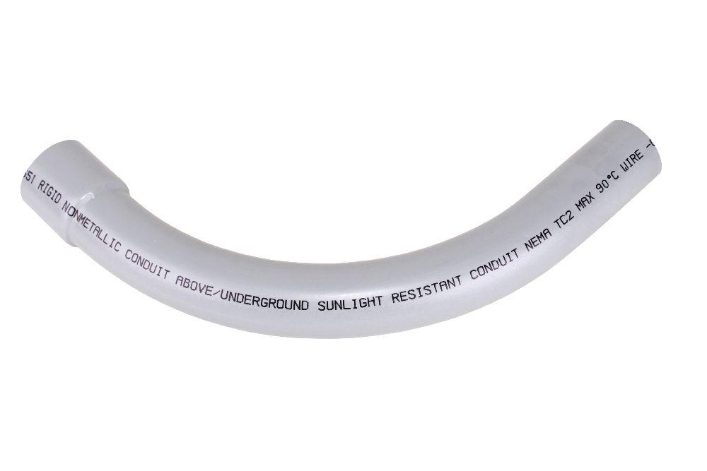 1 1/2&#34;x90D PVC STD ELBOW SPxBE SCH40 KRALOY