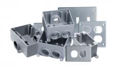 Multi Fittings Corp 278038 - PVC FD BLANK DBL GANG BOX KRALOY