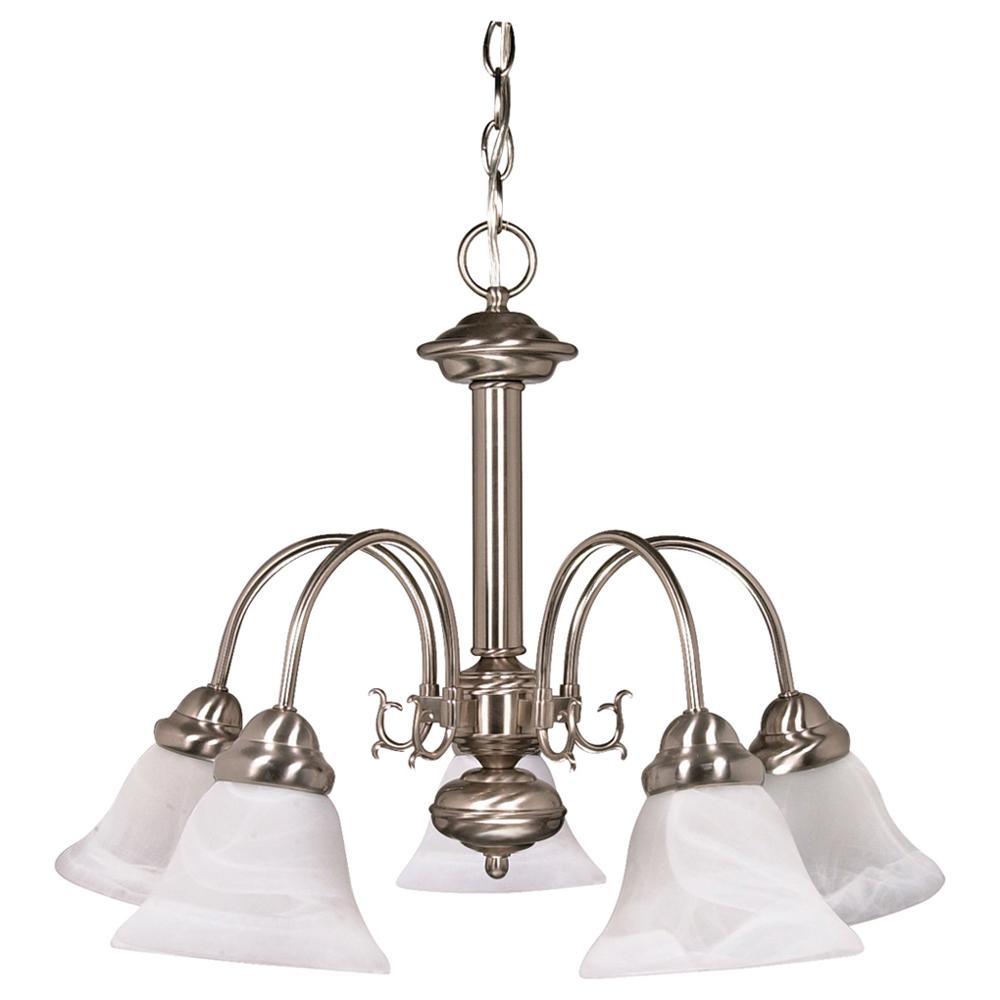 BALLERINA 5 LT CHANDELIER Brushed Nickel