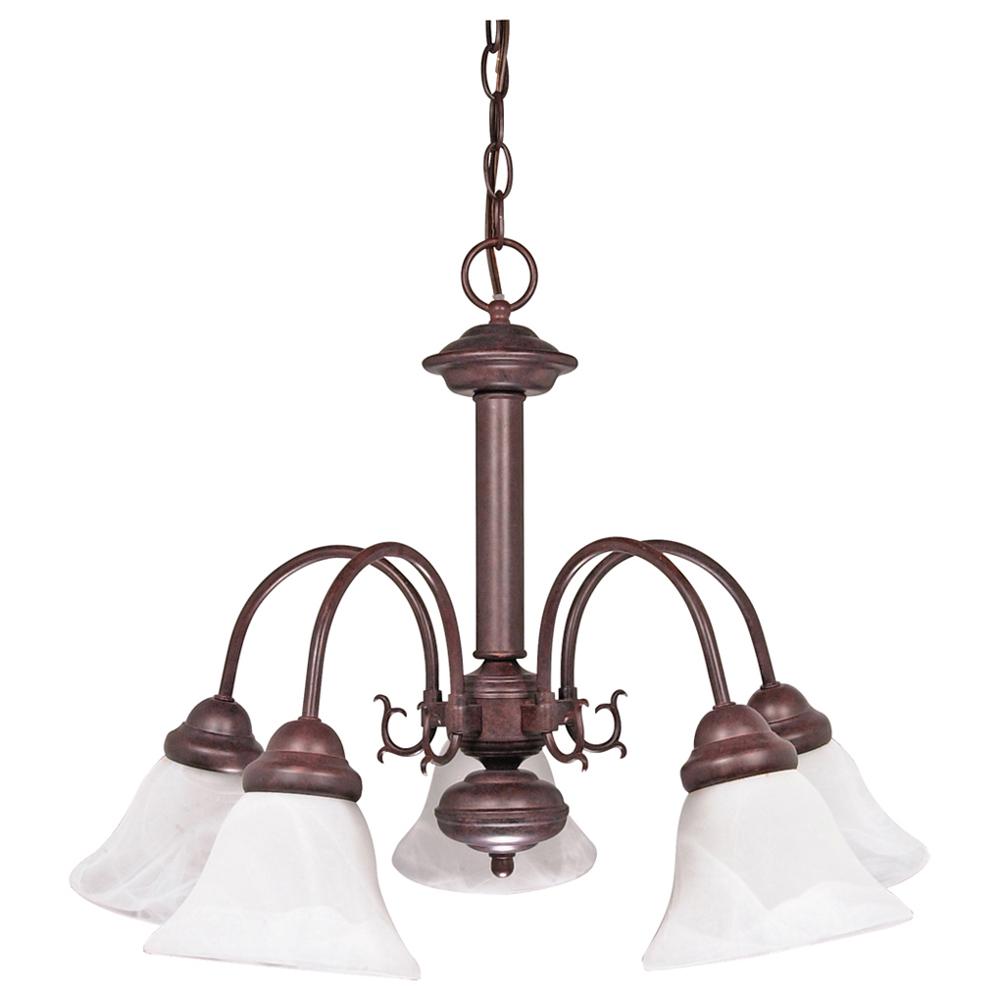 BALLERINA 5 LT CHANDELIER Old Bronze