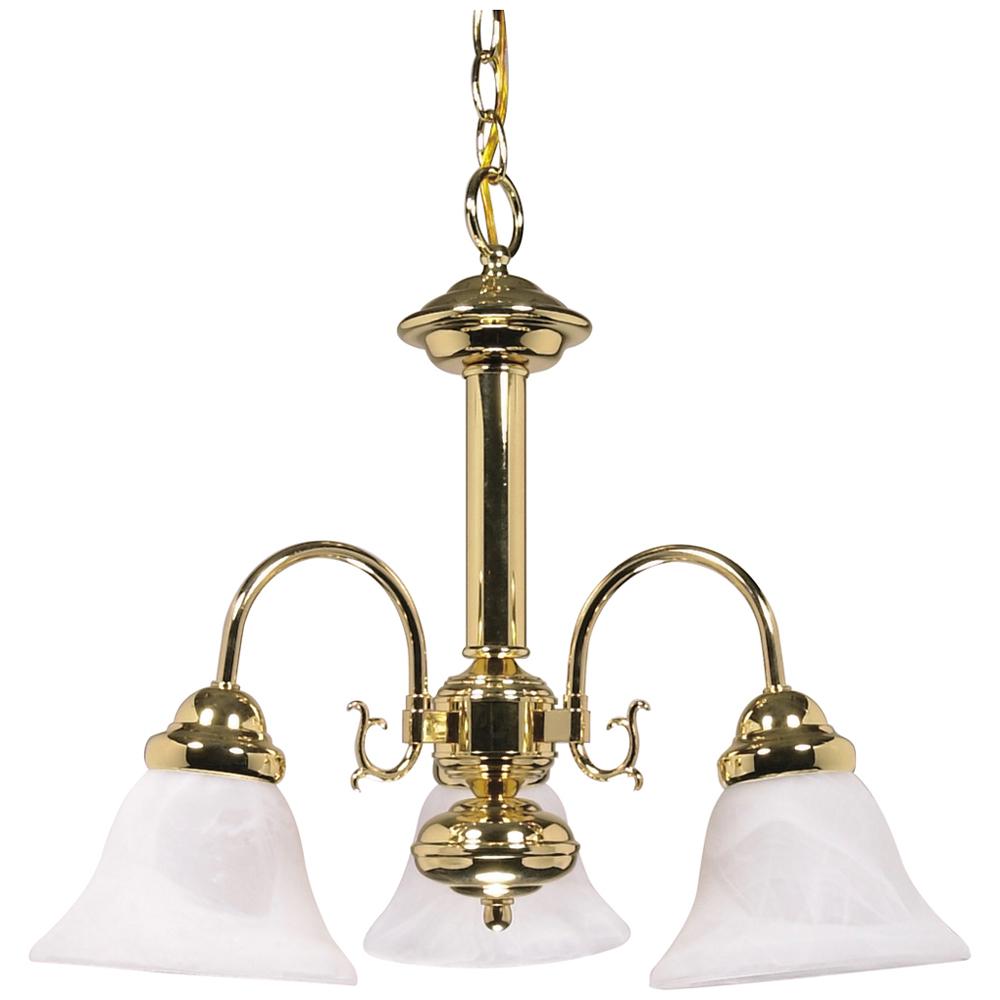 BALLERINA 3 LT CHANDELIER Polished Brass