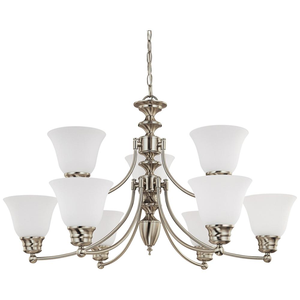 EMPIRE 9 LIGHT CHANDELIER
