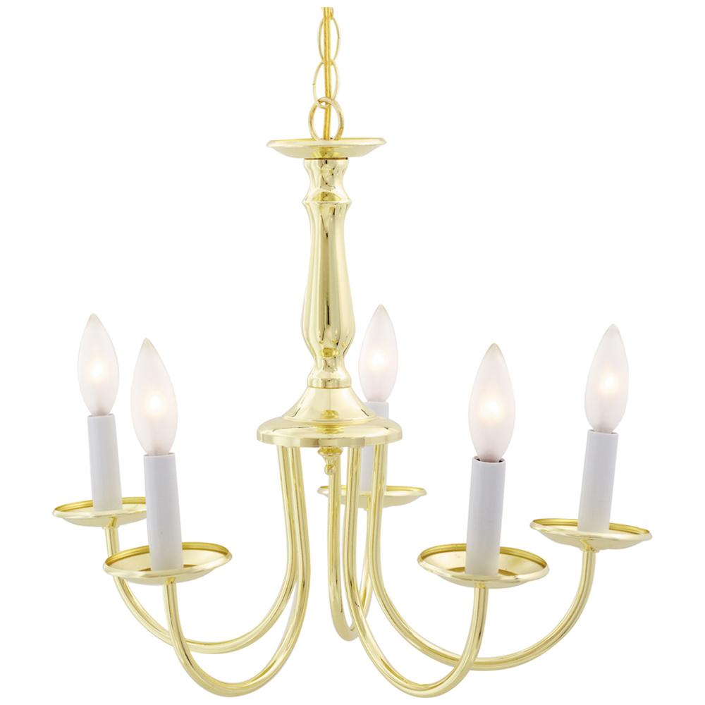 5 LIGHT 18 CHANDELIER