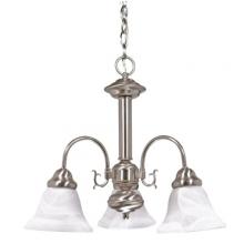 Satco 60/182 - BALLERINA 3 LT CHANDELIER Brushed Nickel