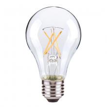 Satco S8850 - 7A19/CL/LED/E26/40K/120V