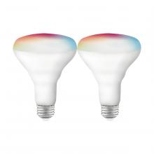 Satco S11256 - 9.5BR30/LED/RGB/TW/SF/2PK