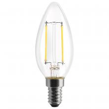 Satco S12116 - 4.5W/TORP/EURO-E14/CL/840/120V
