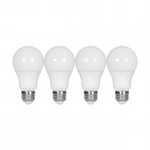 Satco S39596 - 9.5A19/LED/827/ND/120V/4PK